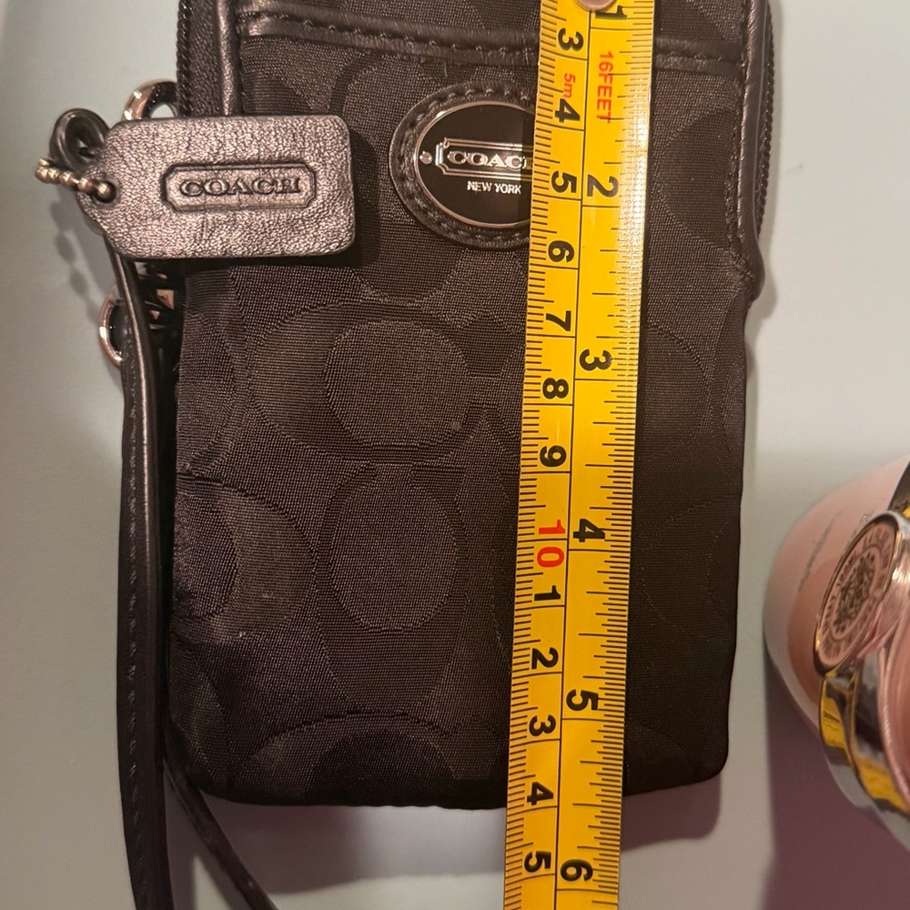 Coach Signature Black Phone Holster - Picture 8 of 8